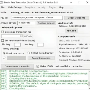 Order Flash BTC Generator - legit website to buy Flash btc software